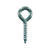 Ace 1/8 in. Dia. x 1-3/16 in. L Zinc-Plated Steel Screw Eye 25 lb. 8 pk