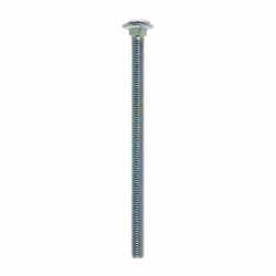 HILLMAN 3/8 Dia. x 6 in. L Zinc-Plated Steel Carriage Bolt 50 pk