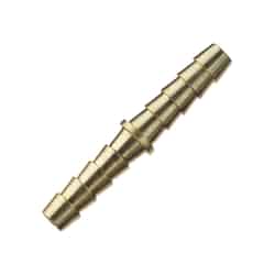 Tru-Flate Brass Hose Splicer 1/4 in. ID 1 X 1/4 in. 2 ID 1 pc