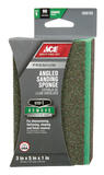 Ace 5 in. L X 3 in. W 80 Grit Coarse Angled Sanding Sponge