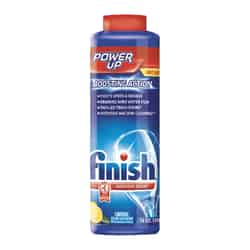 Finish Power Up Lemon Scent Powder Dishwasher Booster 14 oz