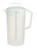 Rubbermaid 64 oz. White Plastic Mixing Pitcher