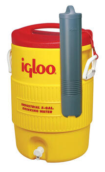 Igloo Water Cooler 5 gal. Red/Yellow