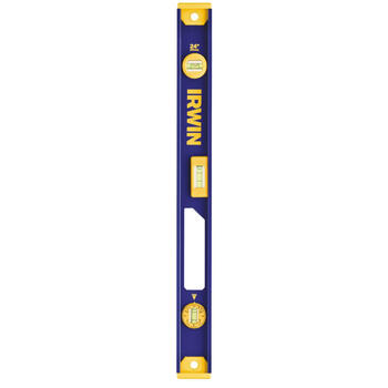 Irwin 24 in. Aluminum I-Beam Level 3 vial