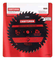 Craftsman 5-1/2 in. Carbide 3/8 in. 40 teeth Circular Saw Blade 1 pk