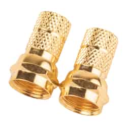 Monster Cable Twist-On RG59 Coaxial Connector 2 pk