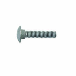 HILLMAN 5/16 Dia. x 1-1/2 in. L Hot Dipped Galvanized Steel Carriage Bolt 100 pk