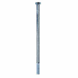 HILLMAN 3/8 in. Dia. x 8 in. L Zinc Plated Steel Hex Bolt 50 box