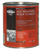 Black Jack Gloss Black Patching Cement All-Weather Roof Cement 29 oz