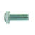 HILLMAN 3/4 in. Dia. x 2 in. L Heat Treated Zinc Steel Hex Head Cap Screw 20 box
