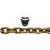 Campbell Chain 3/8 in. Oval Link Carbon Steel Transport Chain Gold 75 ft. L x 3/8 in. Dia.