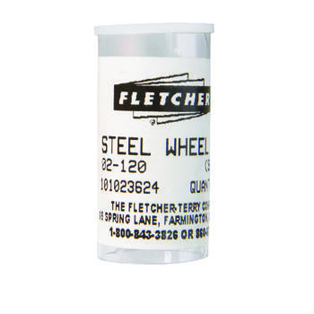 Fletcher Steel Single Edge Glass Cutting Wheel 1/8 in. L 10 pc