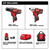 Milwaukee M12 12 V Cordless Brushed 2 Drill and Impact Driver Kit