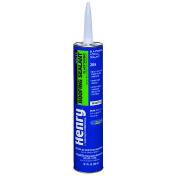 Henry Smooth White Water-Based Roof Sealant 10.1 oz