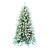 Greenfields Clear Prelit 7-1/2 ft. Artificial Tree 600 lights 1525 tips Grand Flocked