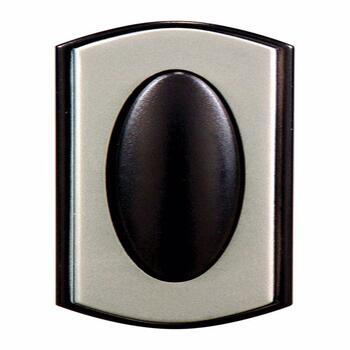 Heath Zenith Plastic Wireless Pushbutton Doorbell