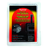 Imperial Manufacturing Wall Shield Spacing Kit Black