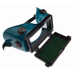 Forney 7 in. L x 3.5 in. W 1 pk Green Welding Goggles