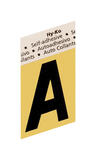 Hy-Ko 1-1/2 in. Aluminum Black A Letter Self-Adhesive