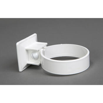 Plastmo Classic 3 in. W White Vinyl Downspout Bracket