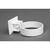 Plastmo Classic 3 in. W White Vinyl Downspout Bracket