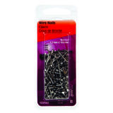 HILLMAN 18 Ga. x 3/4 in. L Bright Steel Wire Nails 2 oz.