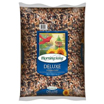 Morning Song Deluxe Assorted Species Wild Bird Food Black Oil Sunflower 20 lb.