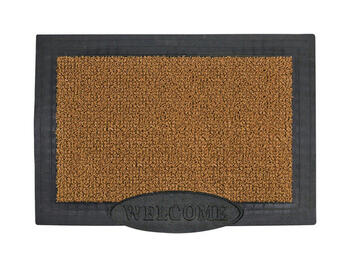 24 Welcome Grassworx Polyethylene/Rubber Nonslip Door Mat 36 in. L x 24 in. W