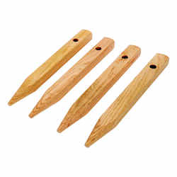 Madison Mill 0.9 in. W x 12 in. H Oak Oak Landscaping Stakes 4 pk
