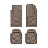 WeatherTech Trim-To-Fit Brown Thermoplastic Elastomer Auto Floor Mats 4 pk 34.5 in. 21.5 in.