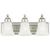 Westinghouse Antique Pewter Clear 3 Wall Sconce