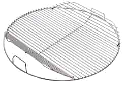 Weber Hinged Plated Steel Grill Cooking Grate 2 in. H x 21.5 in. W x 21.5 in. L