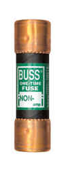 Bussmann 30 amps 250 volts Melamine One-Time Fuse 1 pk