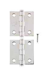 Ace 1.1 in. W x 2 in. L Stainless Steel Steel Narrow Hinge 2 pk