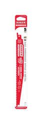 Diablo Demo Demon 9 in. L Bi-Metal Reciprocating Saw Blade 8/14 TPI 5 pc.
