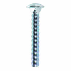 HILLMAN 1/2 Dia. x 3-1/2 in. L Zinc-Plated Steel Carriage Bolt 25 pk