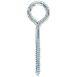 Hampton 2-5/8 in. x 4 in. L Zinc-Plated Steel Lag Thread Eyebolt Nut Included