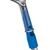 Unger Connect & Clean Telescoping 4-8 ft. L X 1 in. D Aluminum Extension Pole Silver/Blue