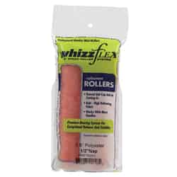 Whizz Flex Polyester 1/2 in. x 6.5 in. W Paint Roller Cover Mini 2 pk For Semi Smooth to Semi