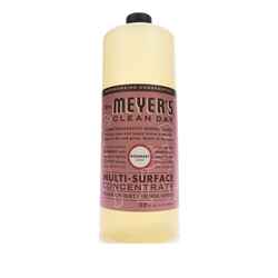 Mrs. Meyer's Clean Day Rosemary Scent Concentrated Organic Multi-Surface Cleaner Liquid 32 oz