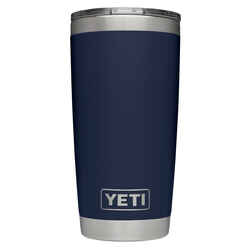 YETI Rambler 20 oz Navy BPA Free Tumbler with MagSlider Lid