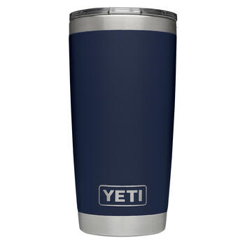 YETI Rambler 20 oz Navy BPA Free Tumbler with MagSlider Lid