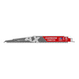 Milwaukee AX 1 in. W x 9 in. L Carbide Demolition Reciprocating Saw Blade 5 TPI 1 pk