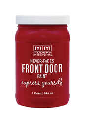 Modern Masters Door Paint Satin Passionate Front Door Paint 1 qt.