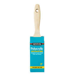 Minwax Polycrylic 2 in. W Flat Nylon Polyester Stain Brush