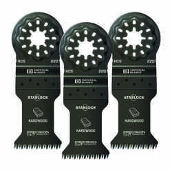 Imperial Blades Starlock 1-3/8 in. Dia. High Carbon Steel Oscillating Saw Blade Precise Cut 3 p