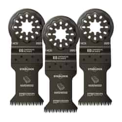 Imperial Blades Starlock 1-3/8 in. Dia. High Carbon Steel Oscillating Saw Blade Precise Cut 3 p
