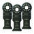 Imperial Blades Starlock 1-3/8 in. Dia. High Carbon Steel Oscillating Saw Blade Precise Cut 3 p
