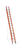 Werner 28 ft. H X 19 in. W Fiberglass Extension Ladder Type 1A 300 lb