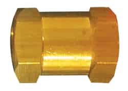 Tru-Flate Brass/Steel Hex Coupling 1/4 in. Female 1 1 pc